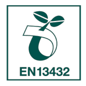 Logo UNI EN 14432 - Biodegradabile e Biocompostabile