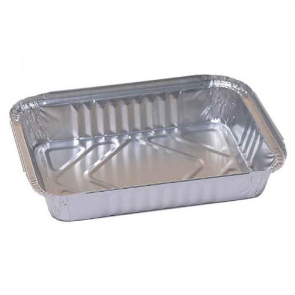 Fogli Di Alluminio Usa E Getta Crostate Per Uova Stampi Per Torte In - Foto 10