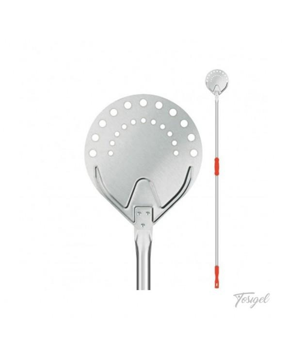 Ciondolo A Goccia In Granato Con Cordoncino Pelle - Pietra Naturale, Lunghezza 100cm, Pezzo Unico - Foto 3